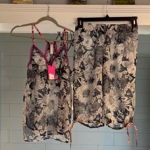 NWT Liberty of London for Target Chiffon Floral Two-Piece Set